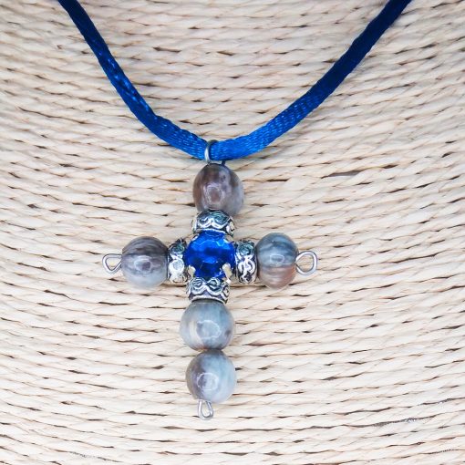 orthodox-necklace-with-natural-beads-and-satin-cord-blue2
